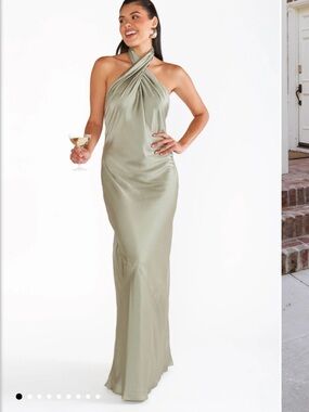 Jasmine Halter Maxi Dress